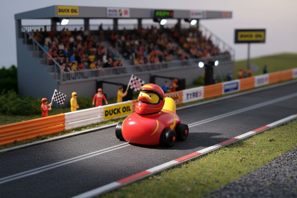 Ente Formel 1 - Rot