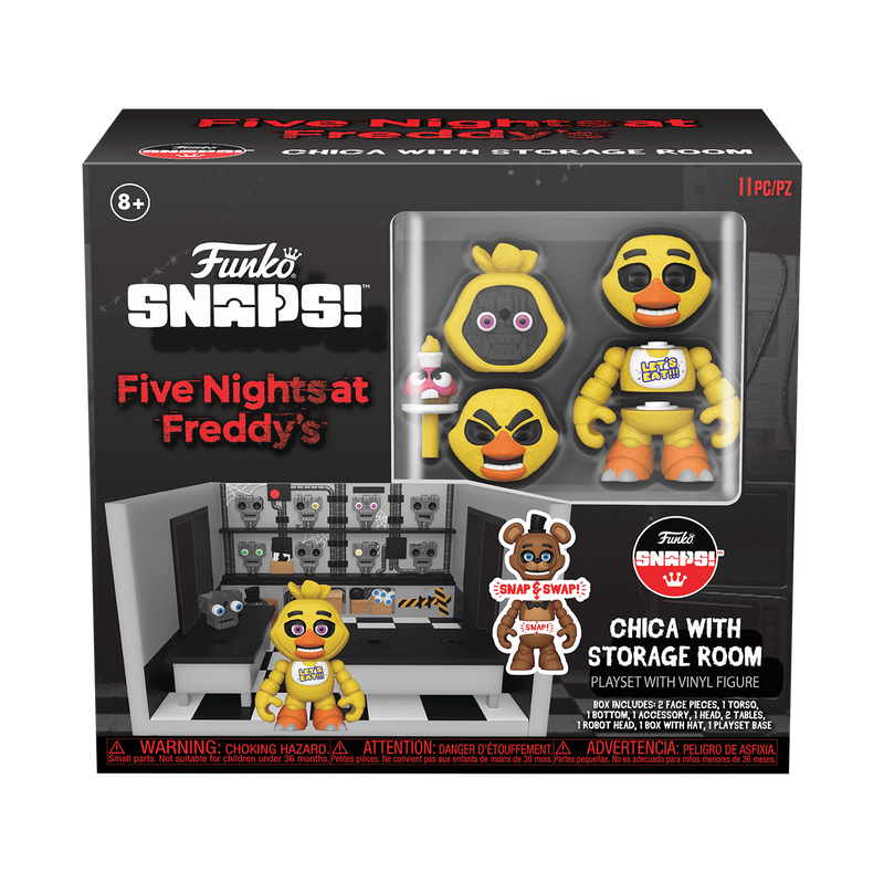 Chica with Storage Room - Snaps! Playset 