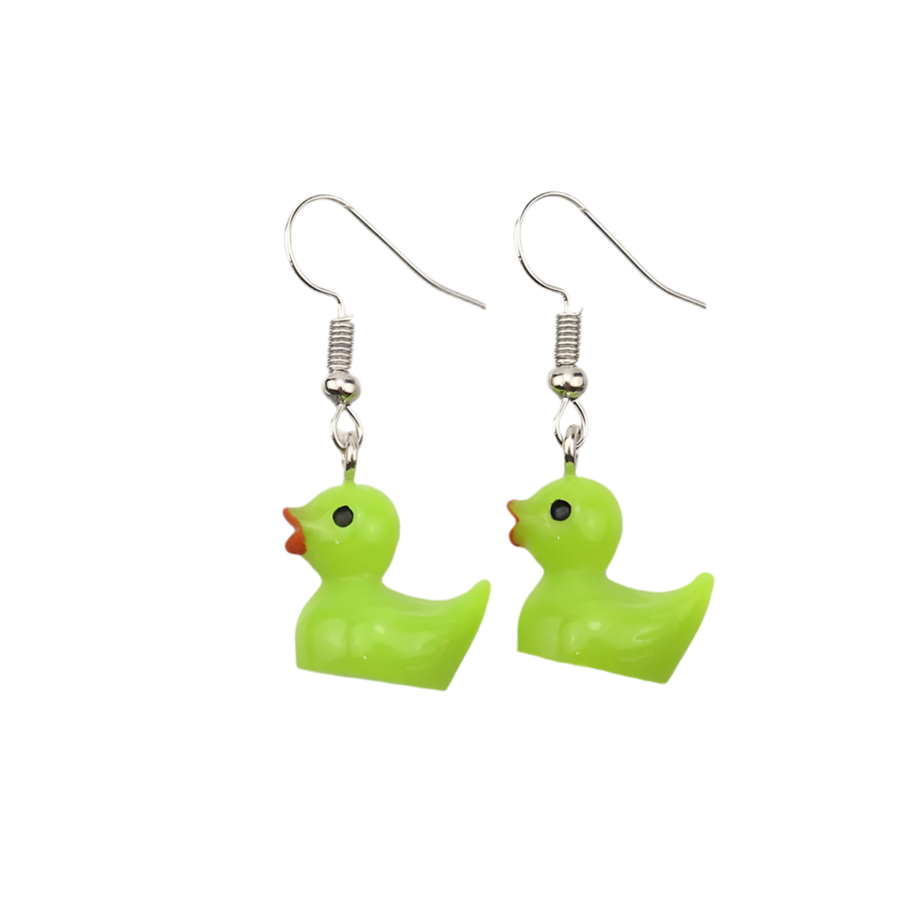 boucles doreilles canard