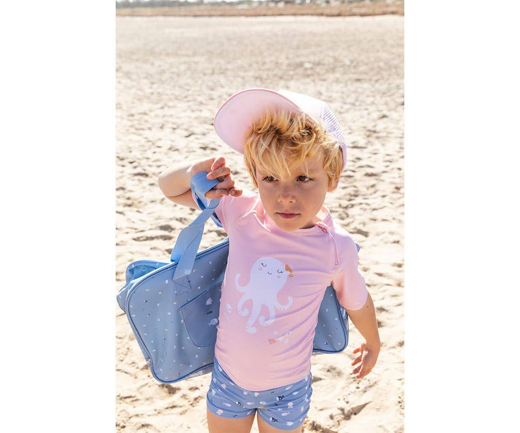 Casquette de Protection Solaire Enfant Crabes