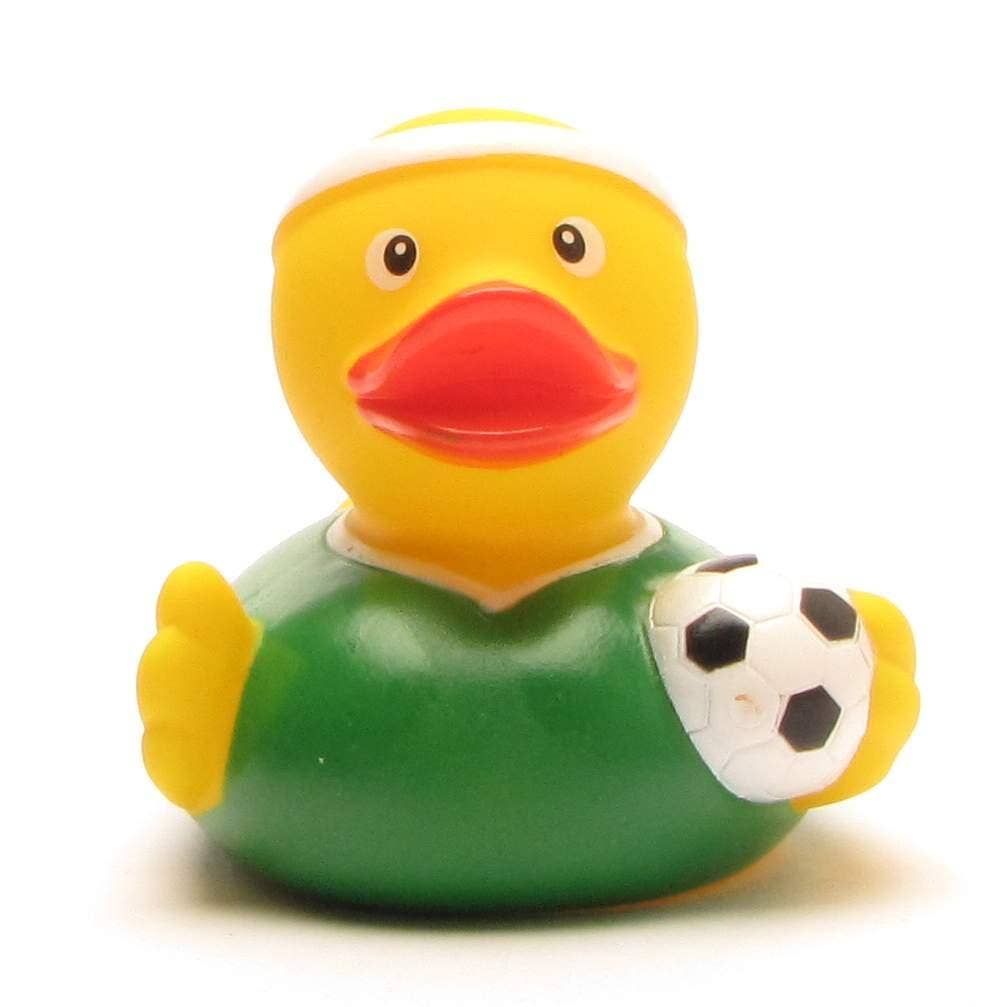 Duck Footballer grünes Trikot