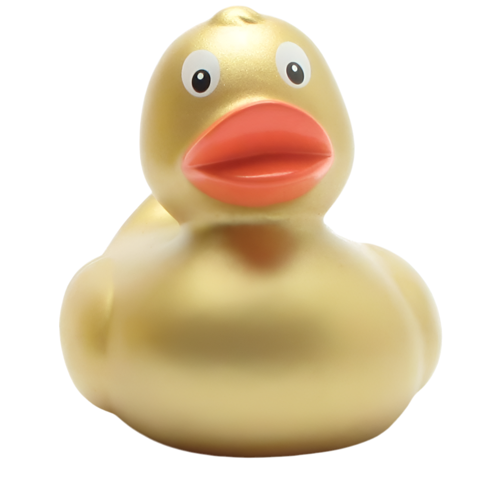 Petit Canard Classique Doré