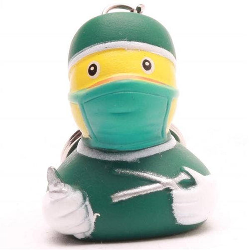 Chirurgen-Enten-Schlüsselanhänger