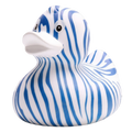 Zebra-Ente - Blau
