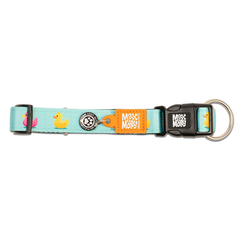 Dog collar with Smart ID - Ducks