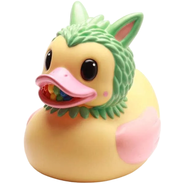 QuakiBooBoo XXL Duck - Yellow