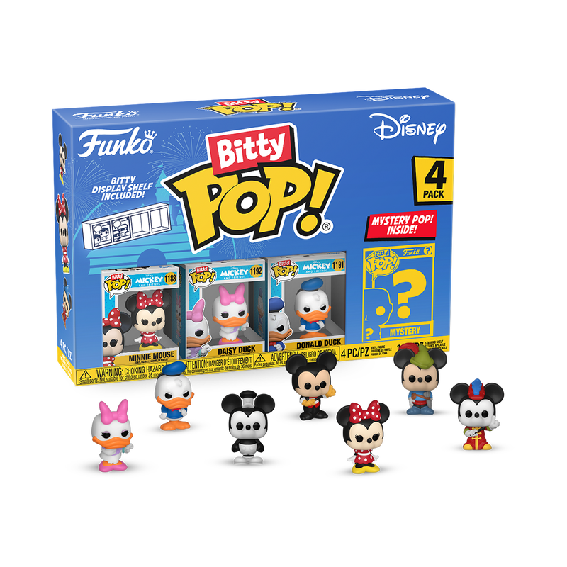 Bitty Pop! Disney 4er-Pack Serie 2