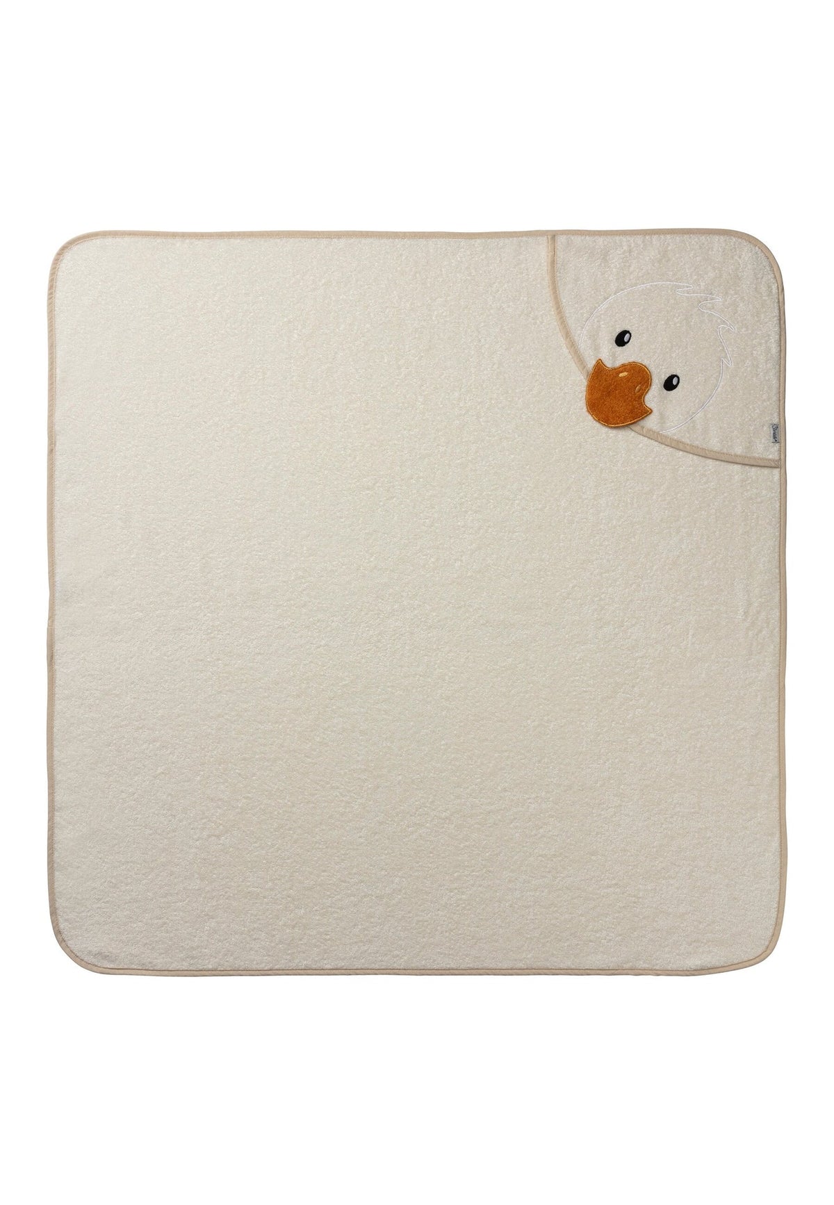 Cape de bain Canard Edda - 100 x 100 cm – vue 3