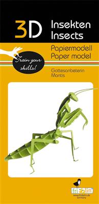 Modèle En Papier 3D - Prince Priant