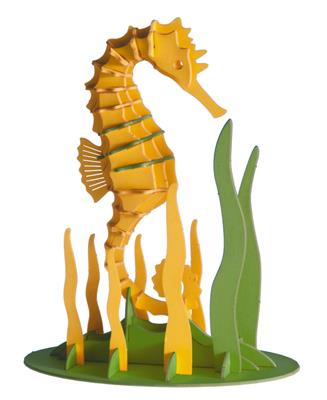 Modèle En Papier 3D - Hippocampe