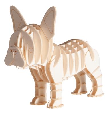 Modèle En Papier 3D - Bulldog