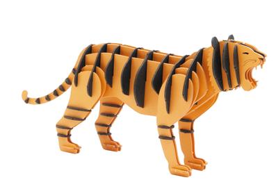 Modèle En Papier 3D - Tigre