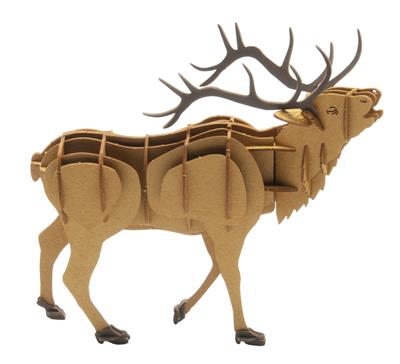 Modèle En Papier 3D - Cerf