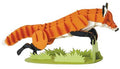Modèle En Papier 3D - Renard
