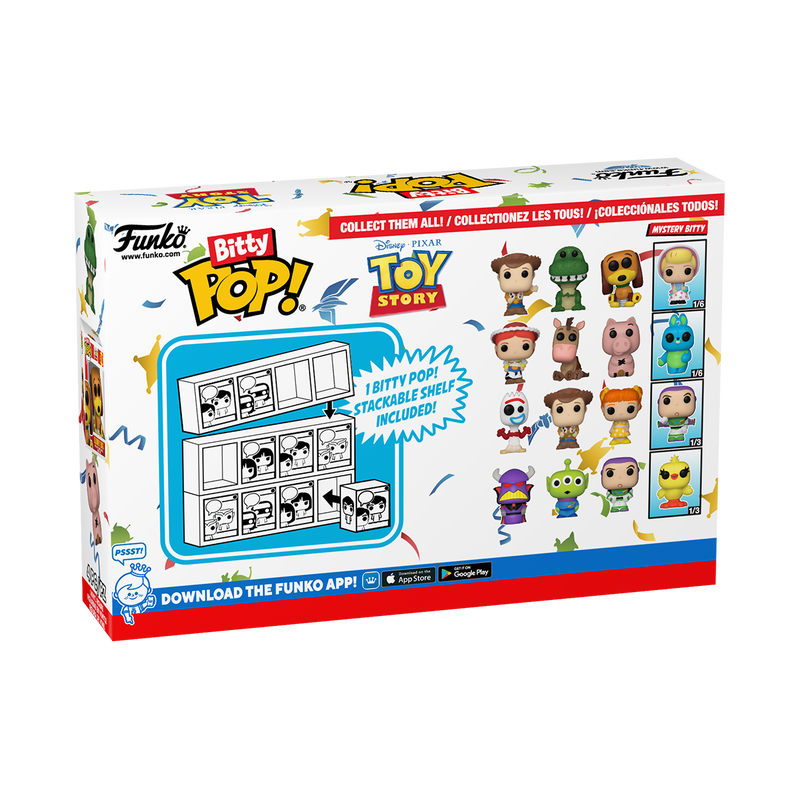 bitty pop toy story 4 pack series 1