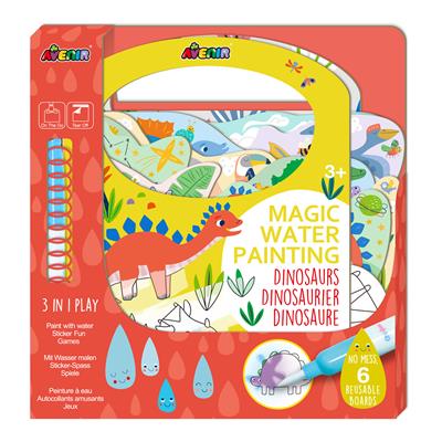 Peinture à L'Eau - Dinosaures