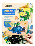 Scratch Art - Cartes Cadeaux - Dinosaures