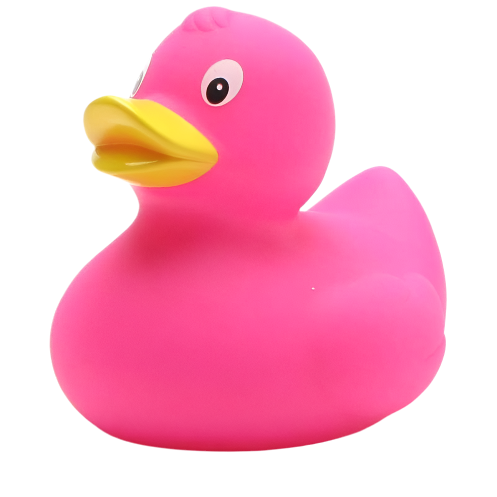 Klassische rosa Ente