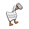 Goose Maillet Pin „Leg dich mit dem Hupen an, dann kriegst du den Bonk“