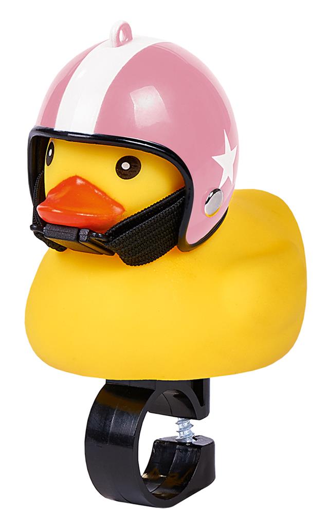 canard avec casque de moto moses