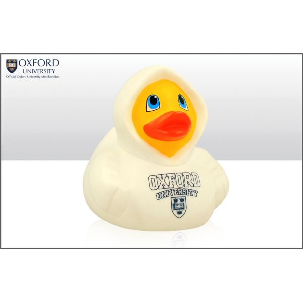 Duck Hoodie Oxford University - Weiß