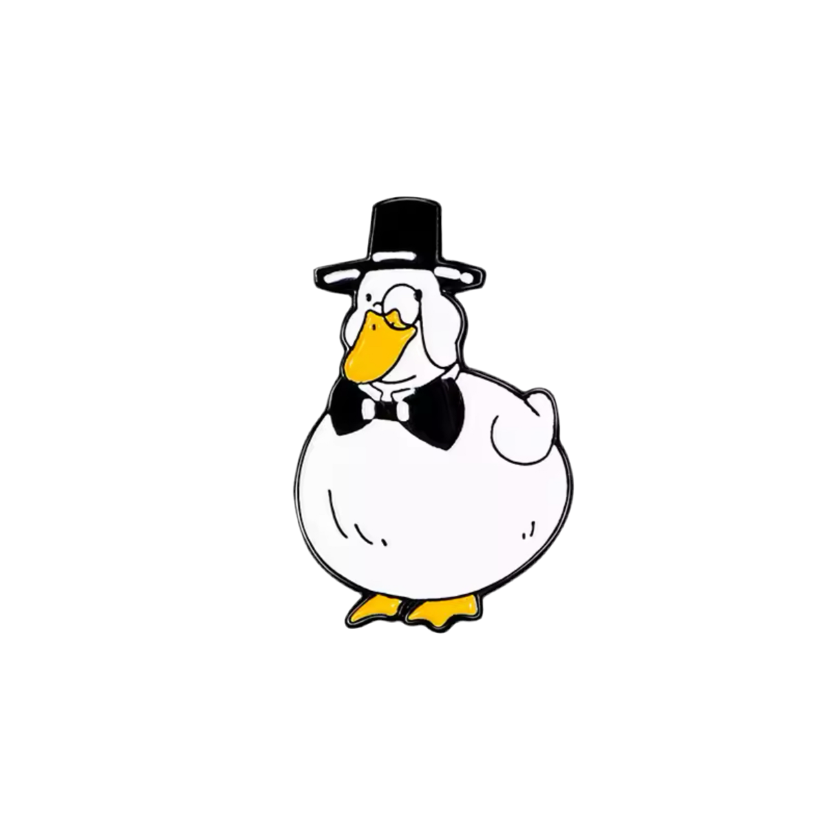 pins canard blanc gentleman