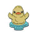 pins canard jaune duck you you ducking duck