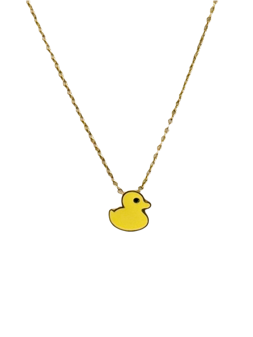 Collier Canard Jaune