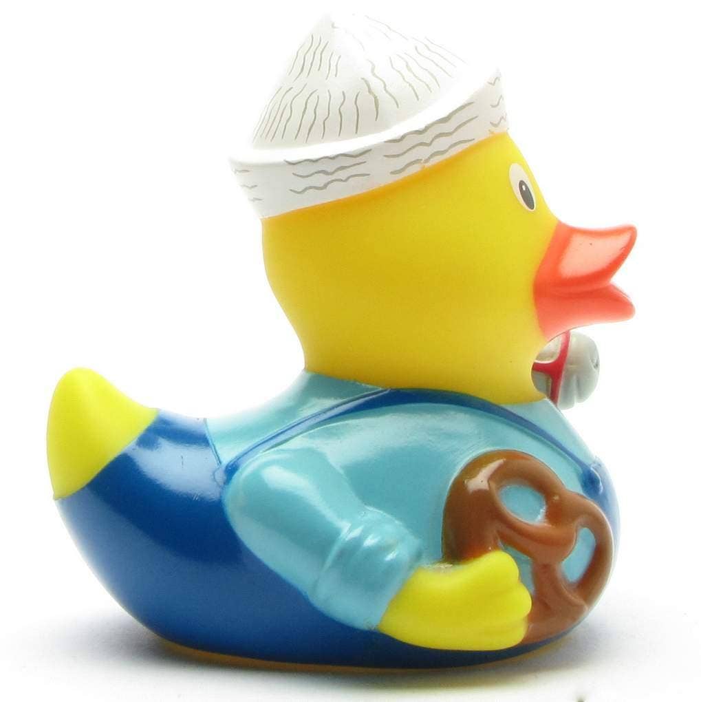 Ente, Kind, Pferd, Stock