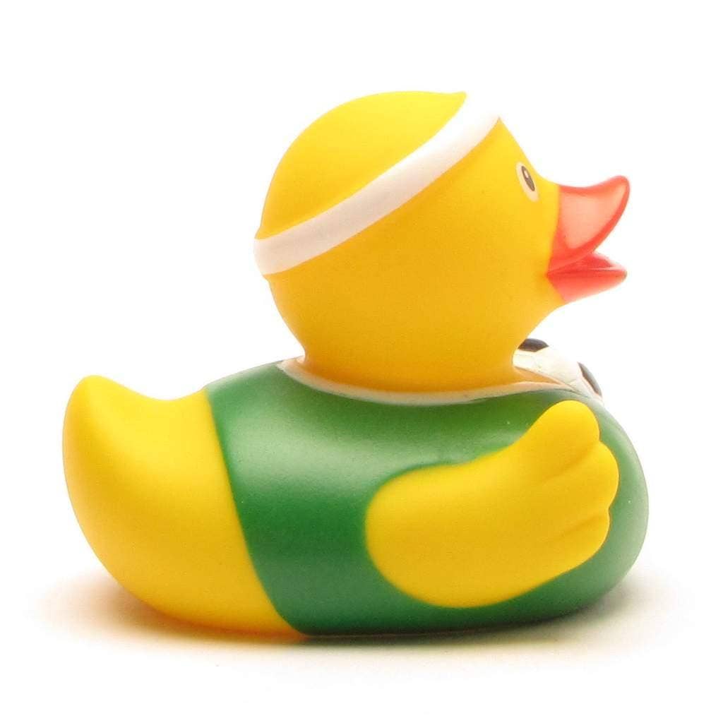 Duck Footballer grünes Trikot