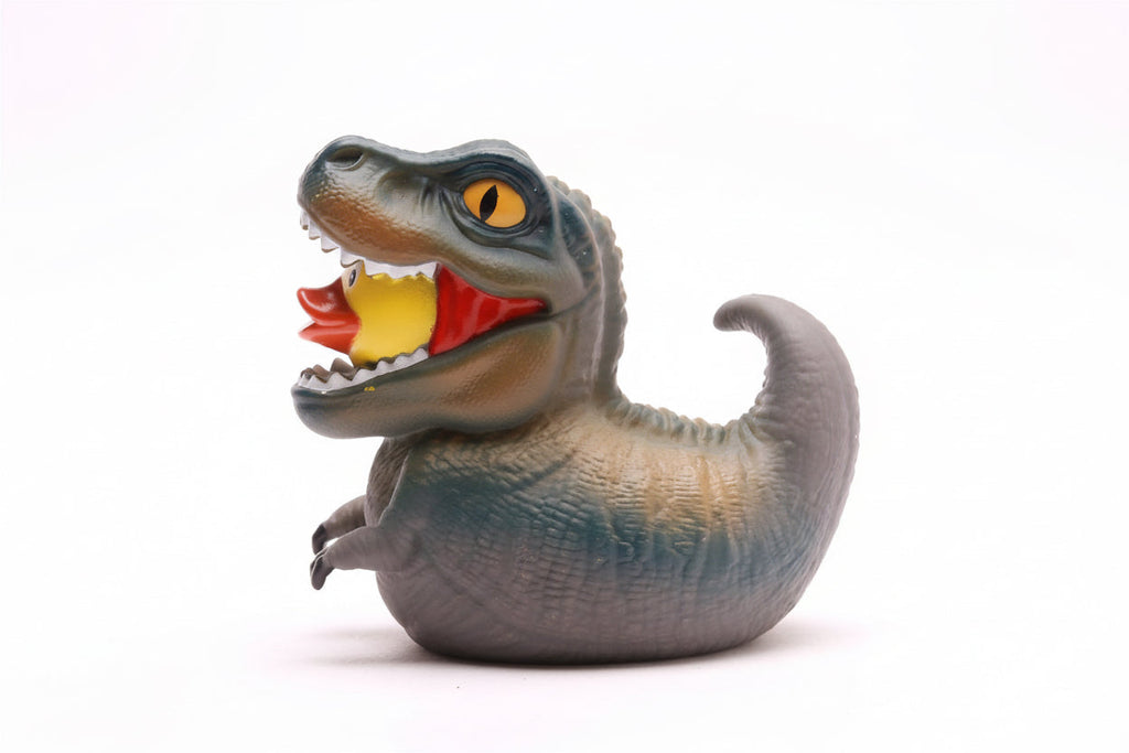 Grauer Dinosaurier Ente T-Rex
