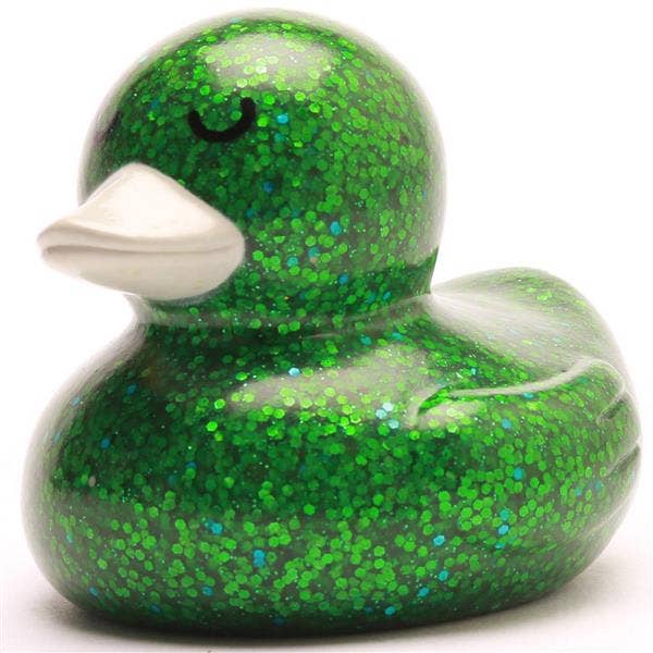 Glitzer-Ente – Grün