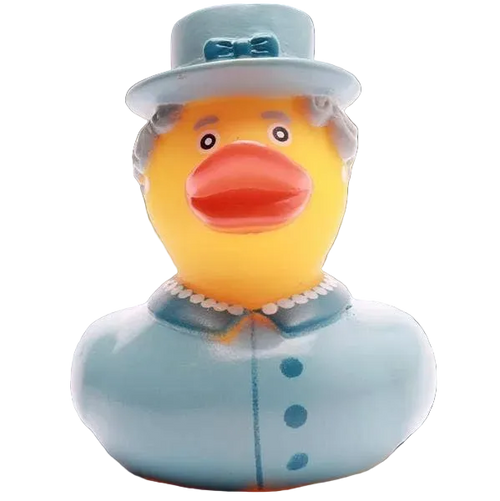 Canard Reine Elizabeth II - bleu