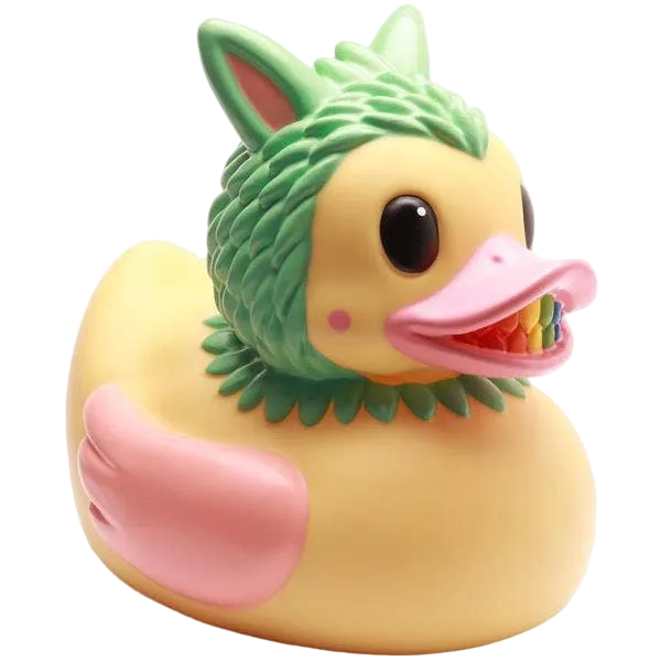 QuakiBooBoo XXL Duck - Yellow