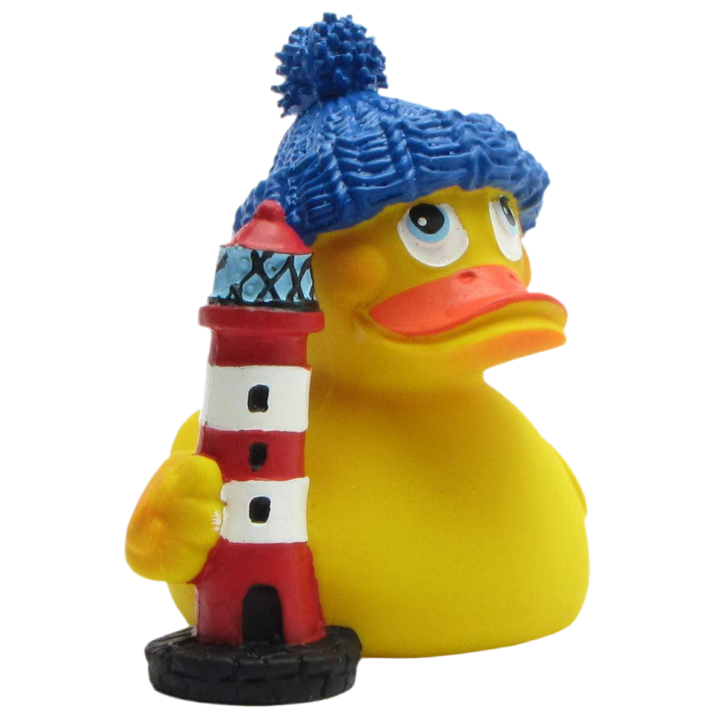 Leuchtturm-Ente