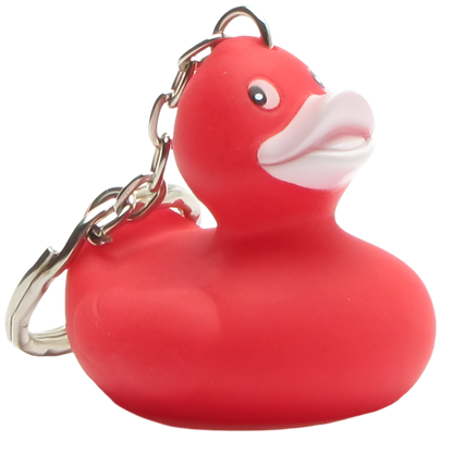 Porte-clés Canard Rouge