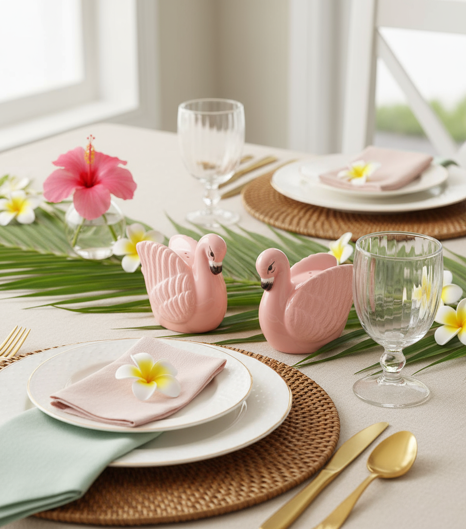 Sel et Poivre Flamants Roses