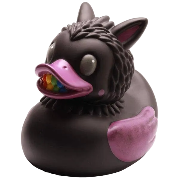 QuakiBooBoo XXL Ente - Schwarz