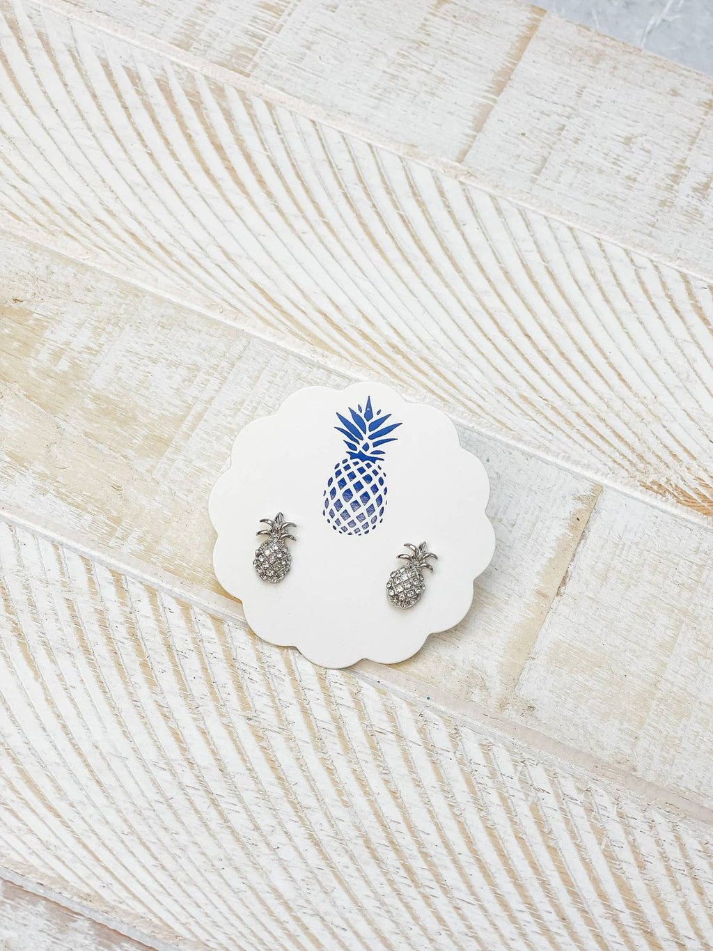 Boucles d'oreilles Ananas
