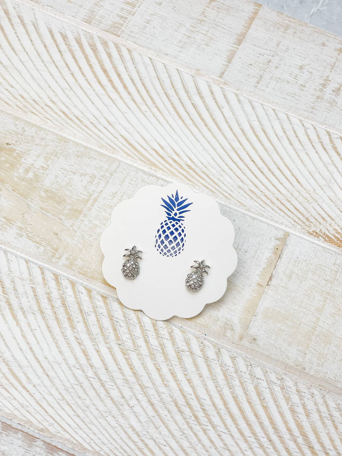 Boucles d'oreilles Ananas