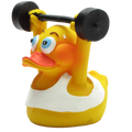 Gewichtheber-Ente