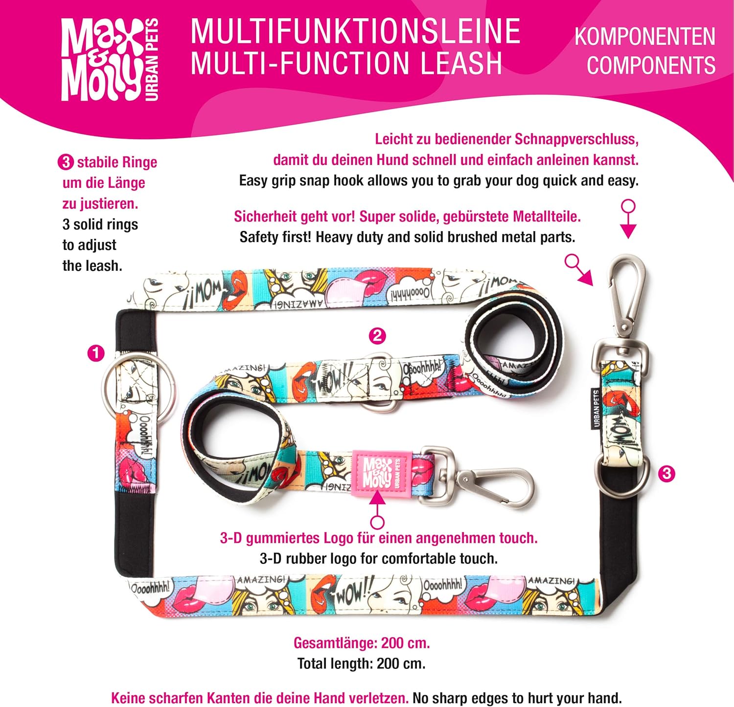 Multifunktionsleine - Enten