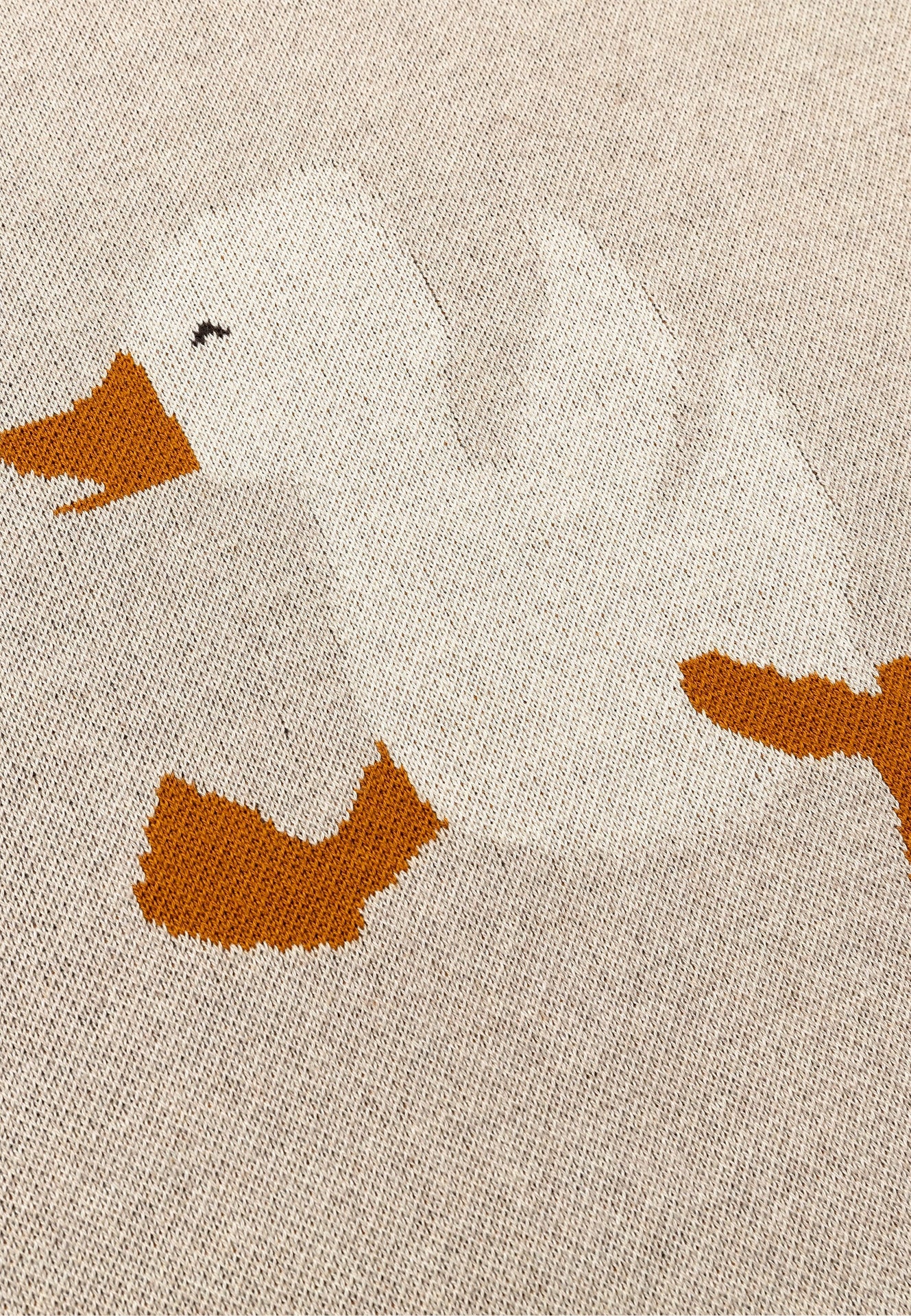 Edda the Duck baby blanket