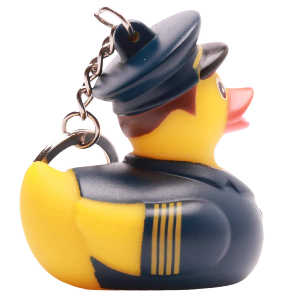 Airline Pilot Ducks Keychain