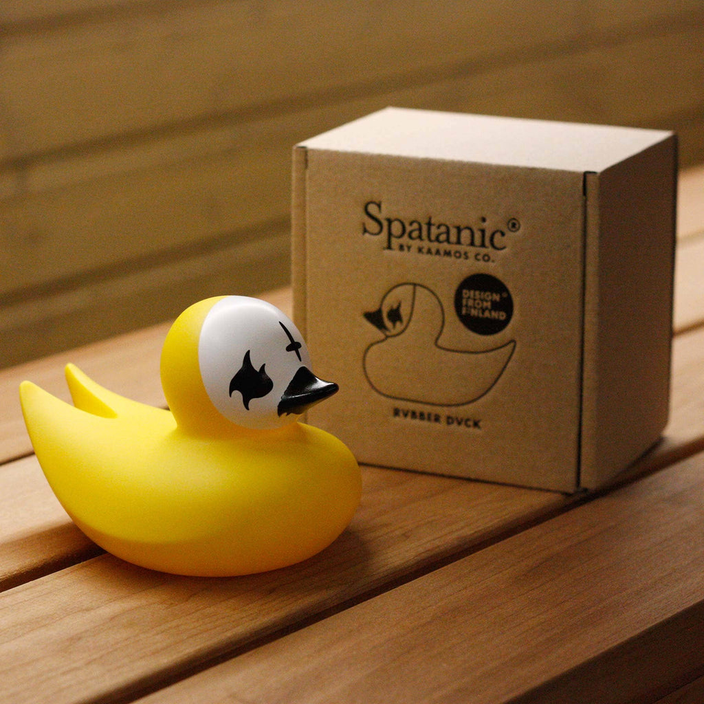 Gothic-Ente mit Leichenlackierung