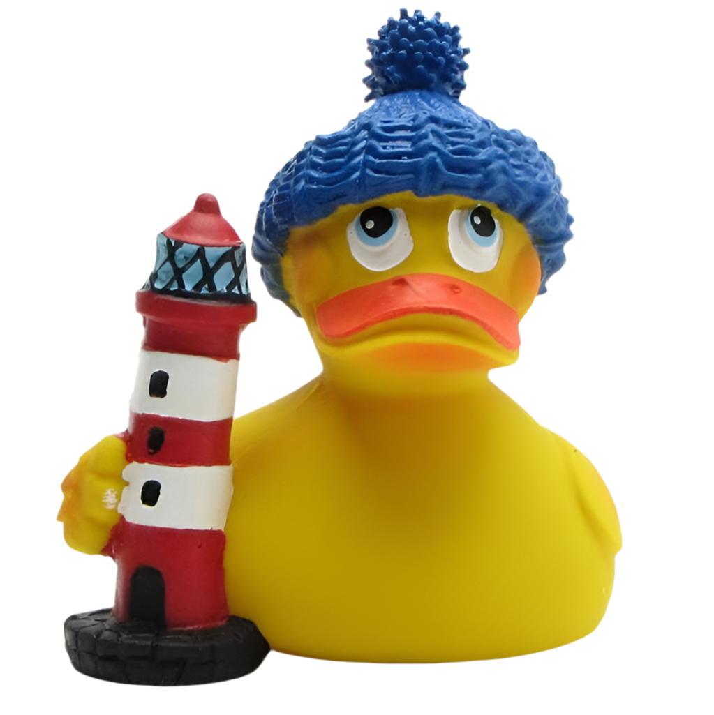 Leuchtturm-Ente