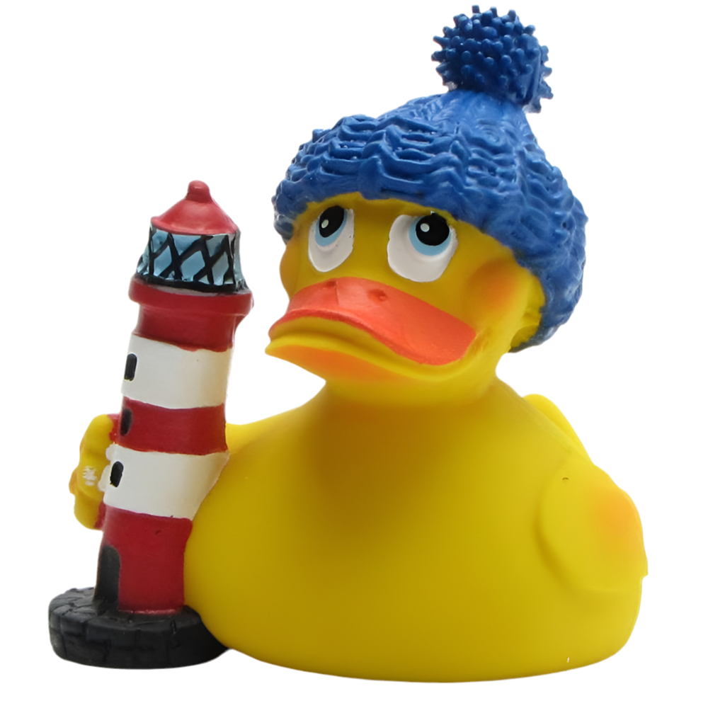 Leuchtturm-Ente