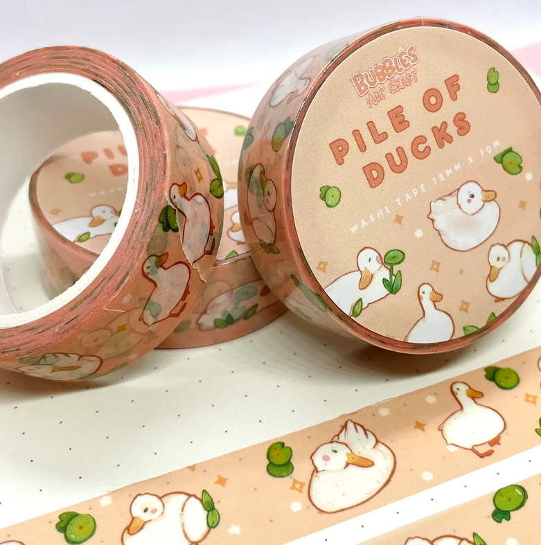 Enten-Washi-Tape „Haufen Enten“