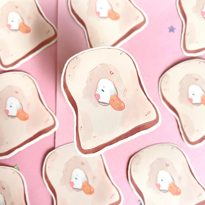 autocollant-pain-de-canard-bubblesartcraft