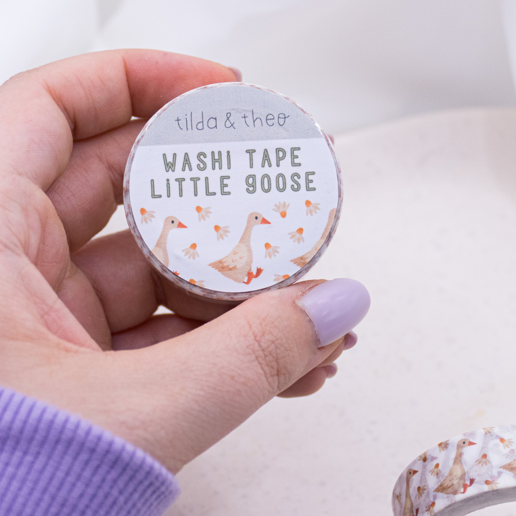 Washi Tape mit Ente